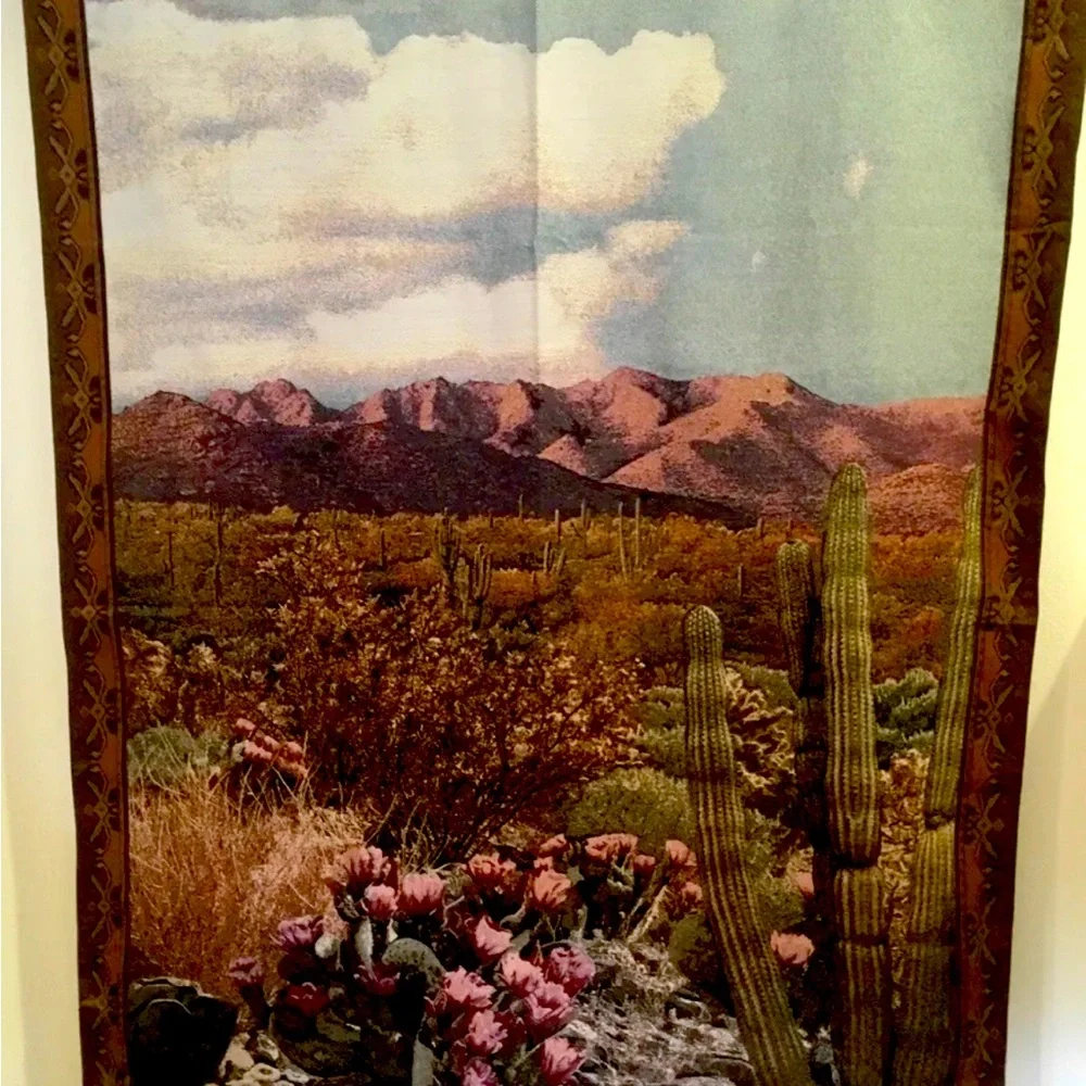 MOHAWK HOME Arizona Mornings Tapestry Wall Art Hanging NWOT! 54x80 inch